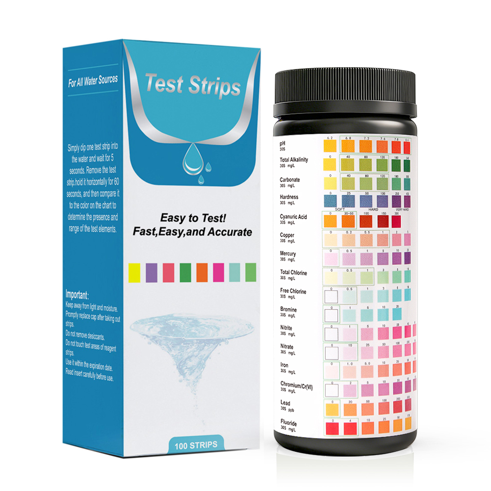 Marine Test Kit - Tiras Reactivas para Análisis de Agua
