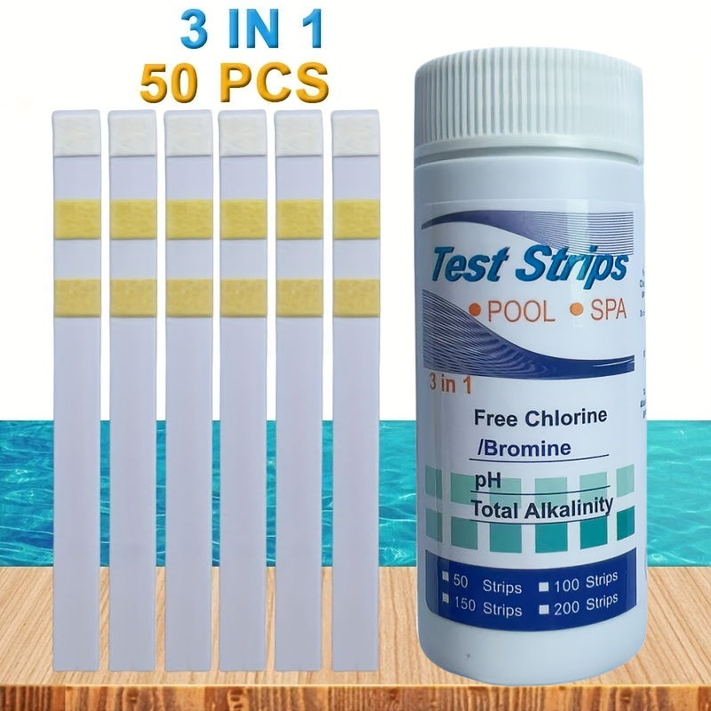 Marine Test Kit - Tiras reactivas de PH de cloro