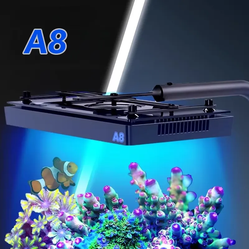 Marine Aquarium Reef - Lámpara LED Marina A8SE II Max