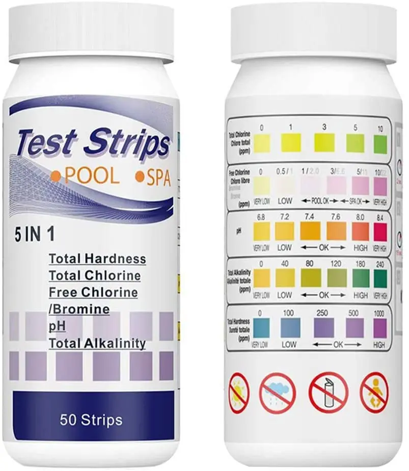 Marine Test Kit - Probador de agua para piscina SPA,