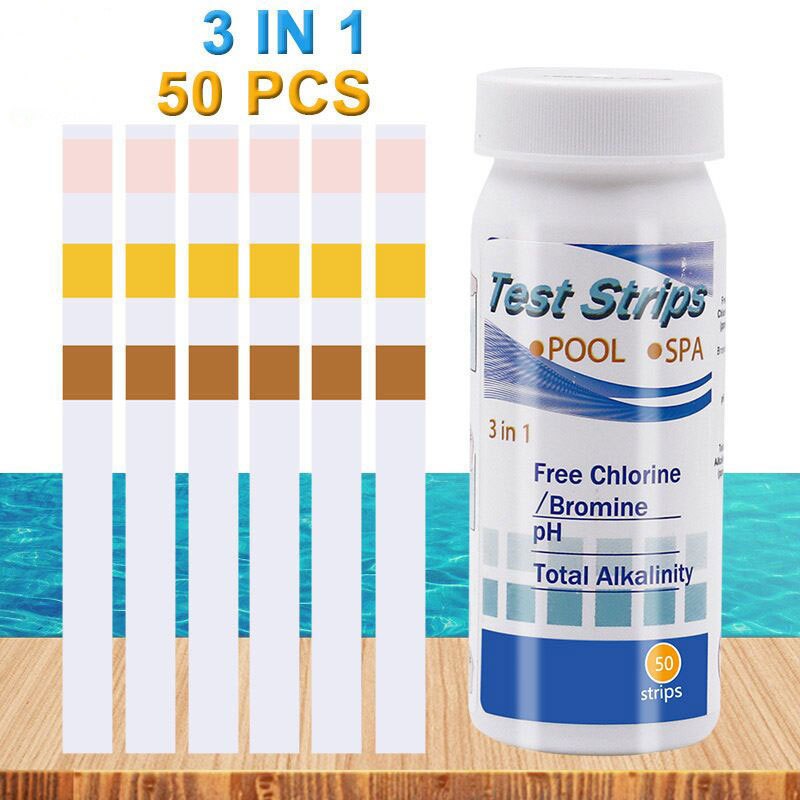 50 Tiras Reactivas de Cloro y  - Marine Test Kit reseña y precio