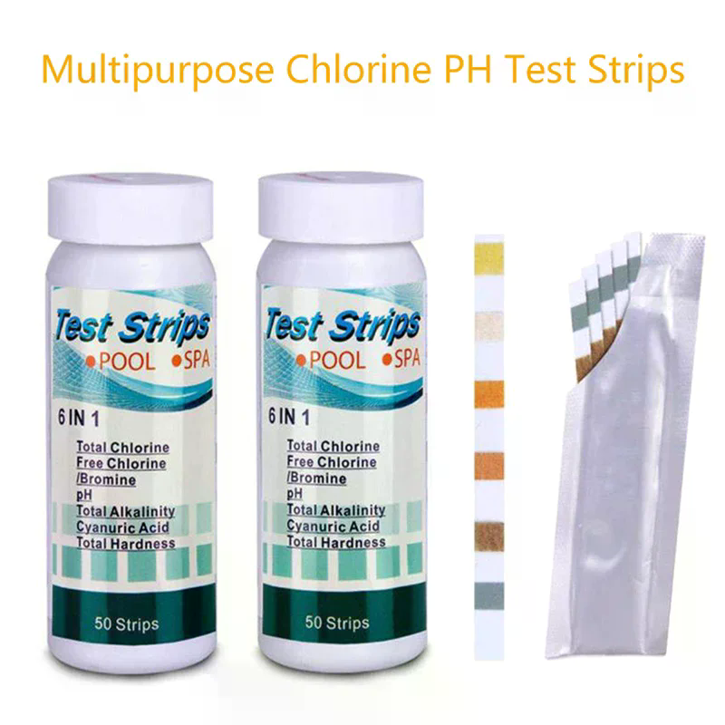 50 Tiras Reactivas de Cloro y  - Marine Test Kit reseña y precio