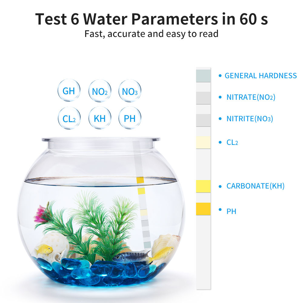 Tiras de prueba de calidad del - Marine Test Kit reseña y precio