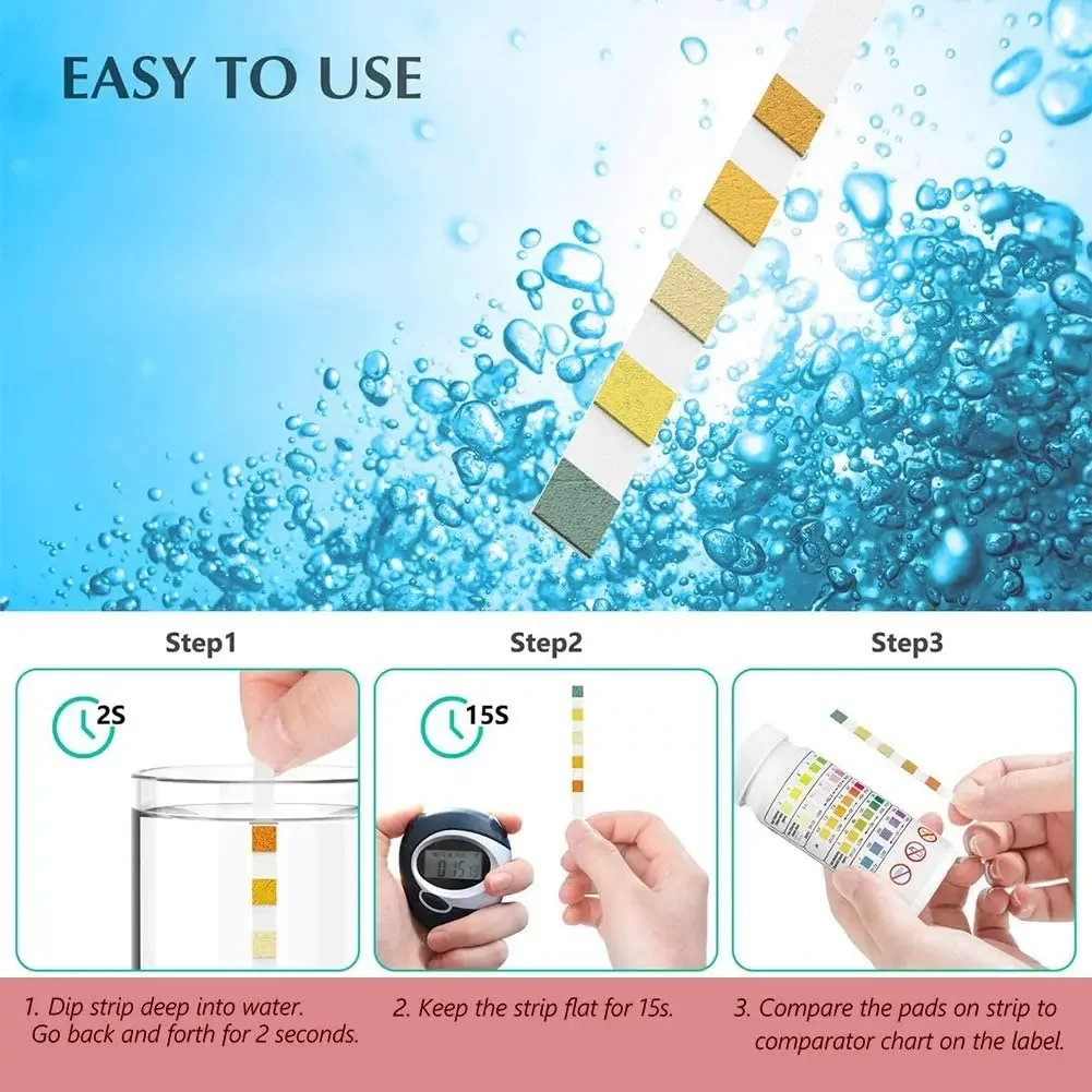 Nuevo 50 unids/set multiusos 5 - Marine Test Kit reseña y precio