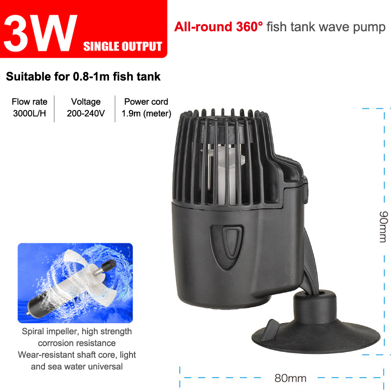 Bomba de agua Wavemaker de un  - Coral Frag Plug reseña y precio